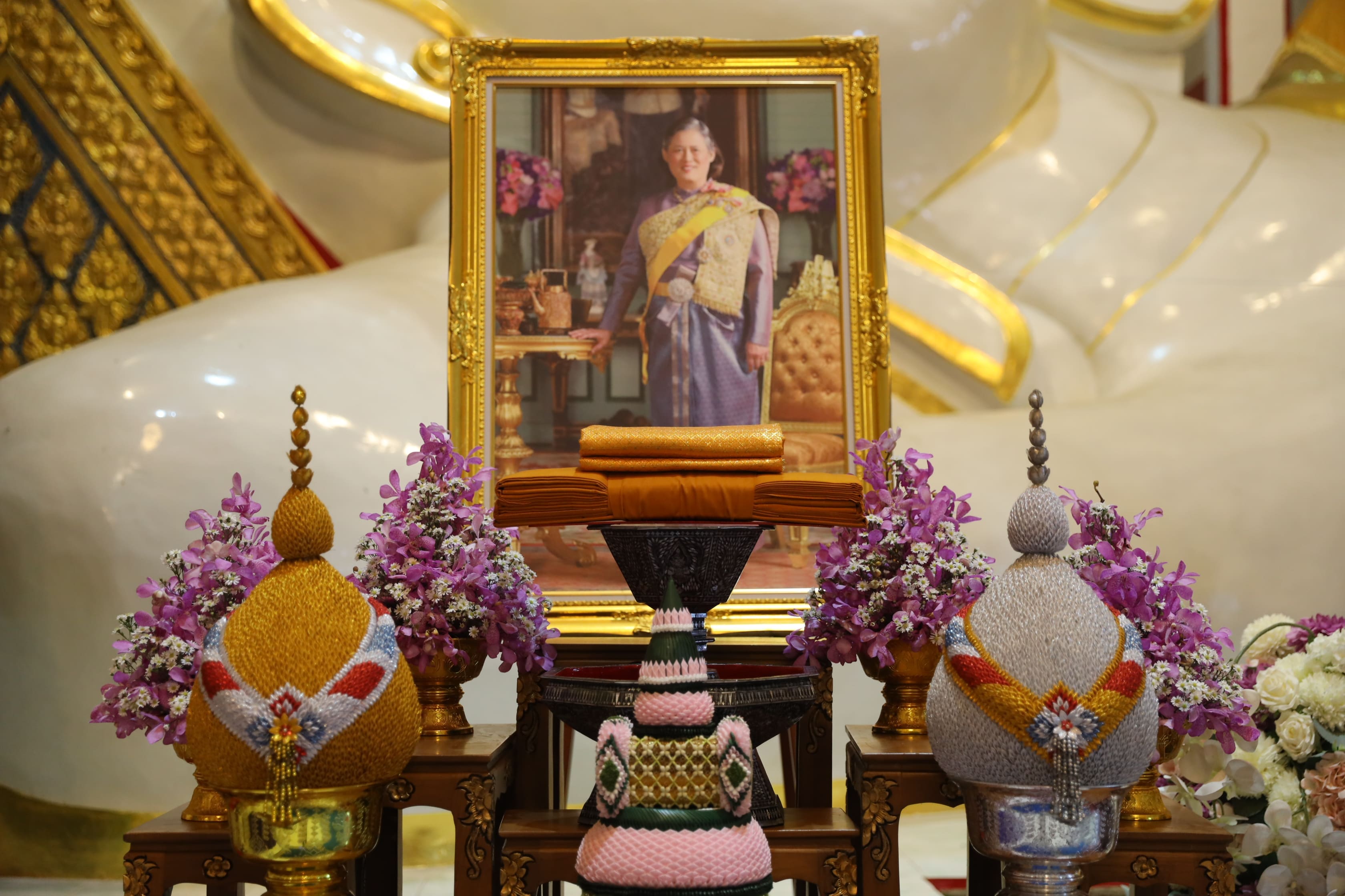 พิธีสมโภชผ้าพระกฐินพระราชทาน ประจำปี ๒๕๖๗ ของมหาวิทยาลัยแม่ฟ้าหลวง เมื่อวันพฤหัสบดีที่ ๑๔ พฤศจิกายน ๒๕๖๗